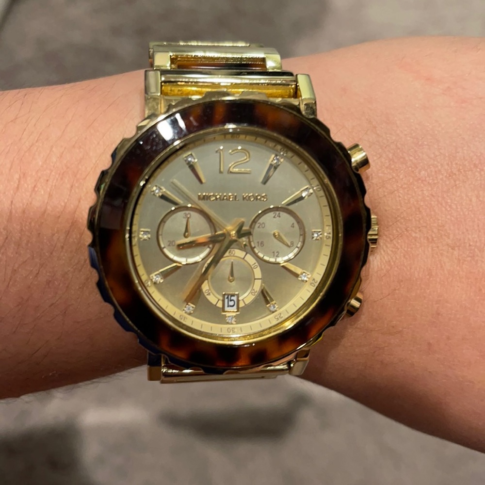 Michael Kors Tortoise Watch